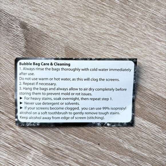 Bubble Bag 2 Gallon 'Original' 8 Bag Set Herbal Extractor - Picture 8 of 12